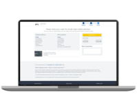 A notebook. V-Hub is opened on the screen