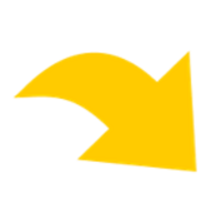 Yellow curved arrow pointing to the right.