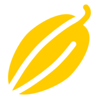Icon of a cocoa bean