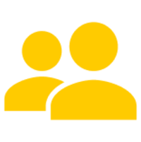 Icon of two people.