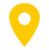 Location pin icon representing live tracking.